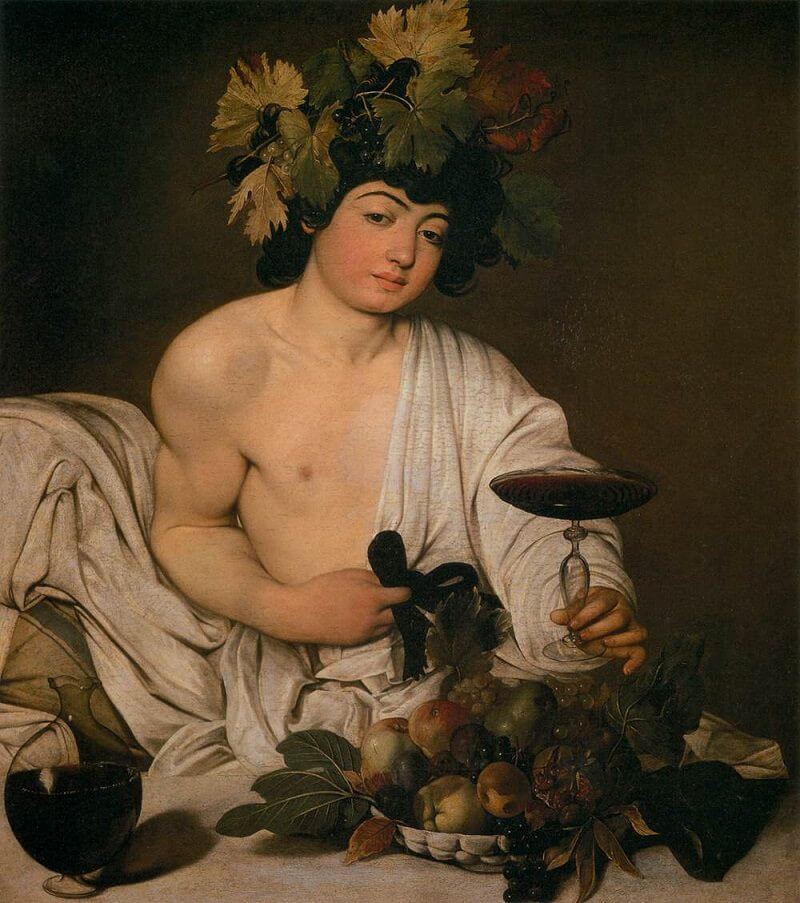Bacchus, 1596 by Caravaggio