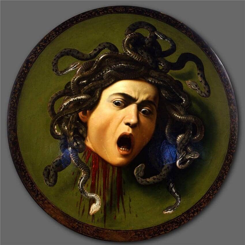 Medusa, 1597 by Caravaggio