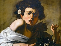 Boy Bitten by a Lizard by Caravaggio