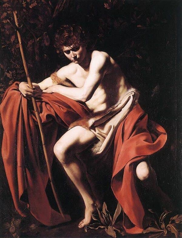 John the Baptist, 1604 by Caravaggio