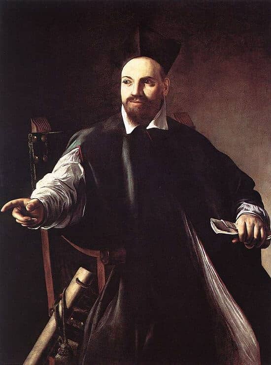 Portrait of Maffeo Barberini, 1598 by Caravaggio