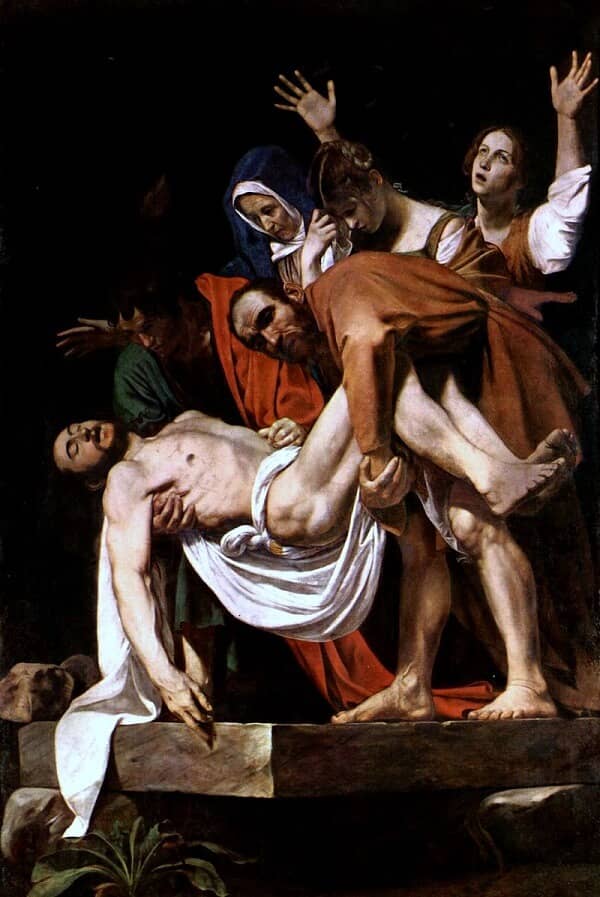 The Entombment, 1603 by Caravaggio