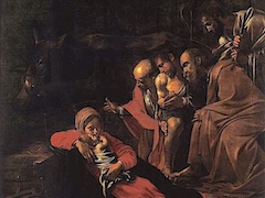 The Adoration of the Shepherds by Caravaggio