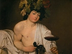 Bacchus by Caravaggio