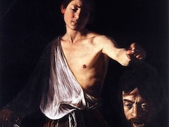 David with the Head of Goliath by Caravaggio