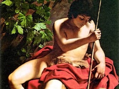 John the Baptist by Caravaggio