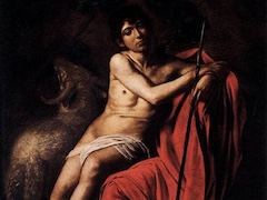 John the Baptist, 1610 by Caravaggio