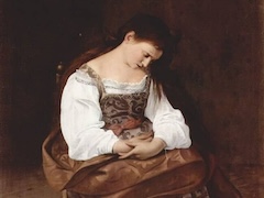 Penitent Mary Magdalene by Caravaggio