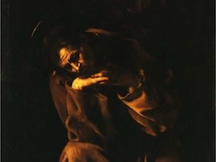 Saint Francis in Meditation by Caravaggio