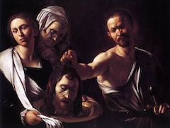 Salome with the Head of John the Baptist, 1607 by Caravaggio