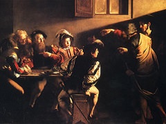 The Calling of Saint Matthew by Caravaggio