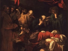 The Death of the Virgin by Caravaggio