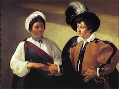 The Fortune Teller by Caravaggio